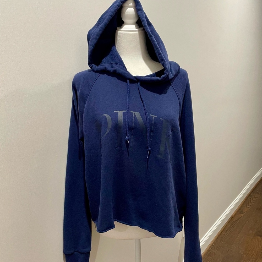 PINK Victoria's Secret Blue Hoodie
